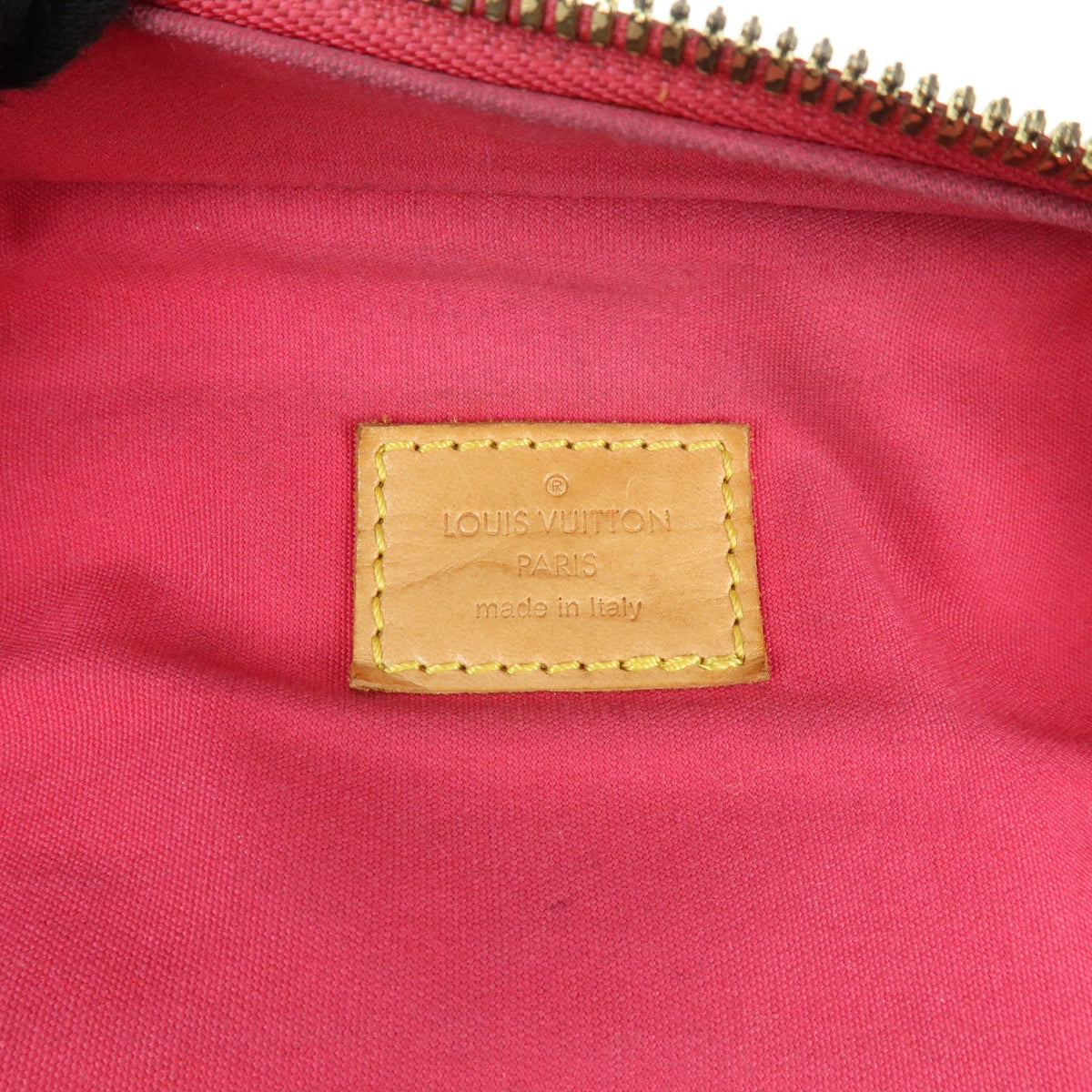Louis Vuitton Sullivan Monogram Vernis, Pink, Patent Leather, Shoulder Bag