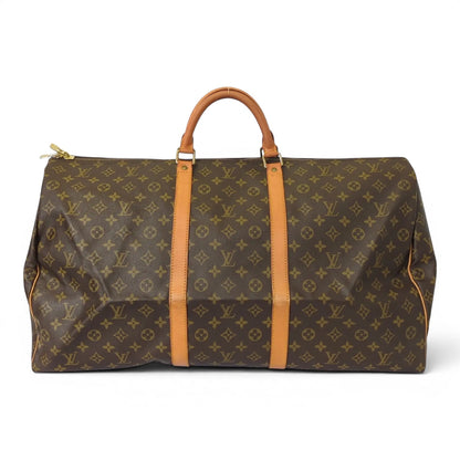 Louis Vuitton Keepall Monogram Canvas, Brown, Canvas, Travel Bag