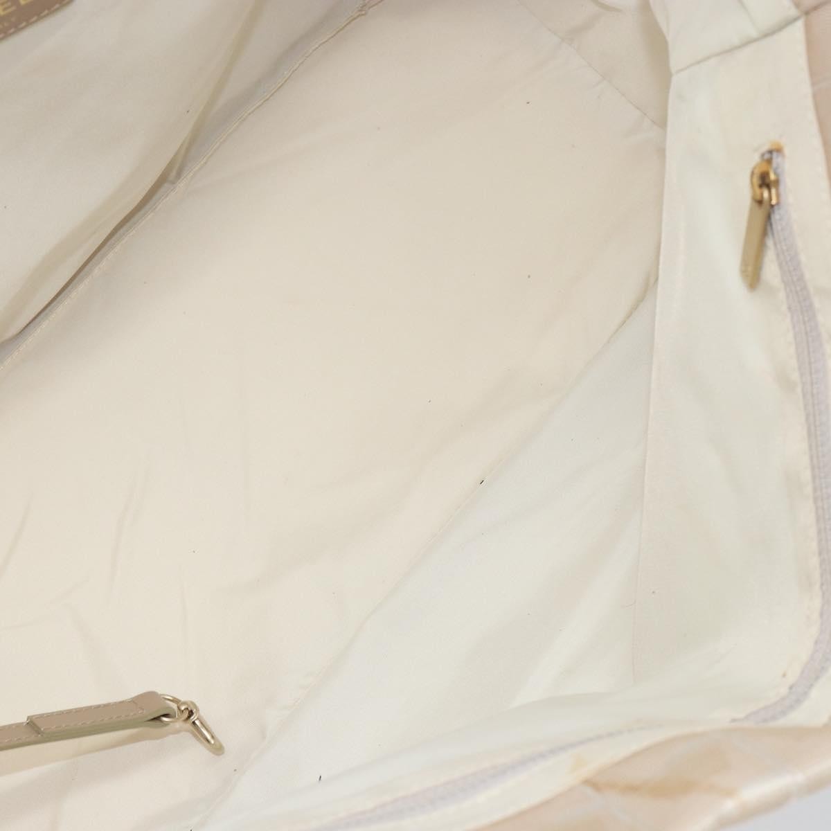 Chanel Travel Line Nylon, Beige, Nylon, Tote Bag