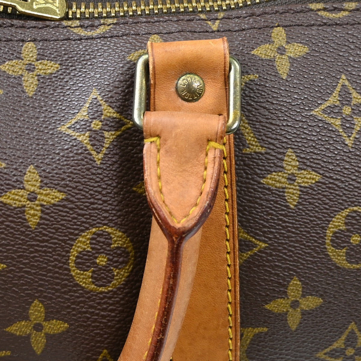 Louis Vuitton Keepall Monogram Canvas, Brown, Canvas, Travel Bag