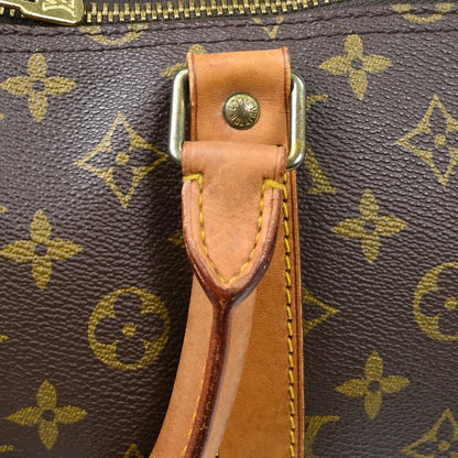 Louis Vuitton Keepall Monogram Canvas, Brown, Canvas, Travel Bag