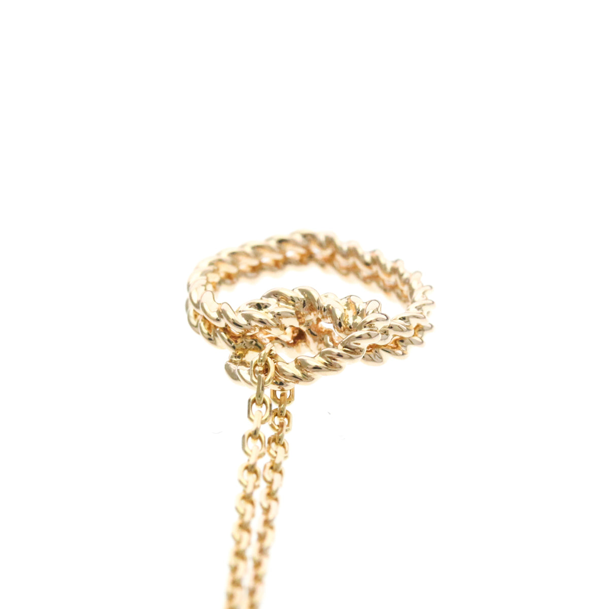 Cartier Torta Heart Pendant 18K Rose Gold, Gold, Pink Gold, Necklace
