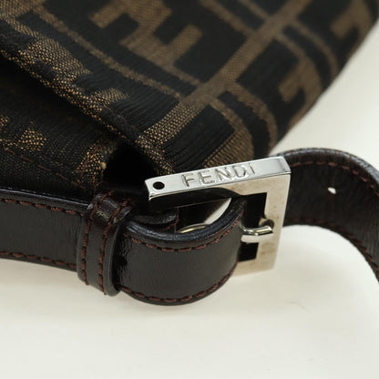 Fendi Mama Forever Zucca Canvas, Brown, Canvas, Handbag