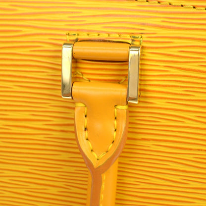 Louis Vuitton Pont Neuf Epi, Yellow, Leather, Handbag
