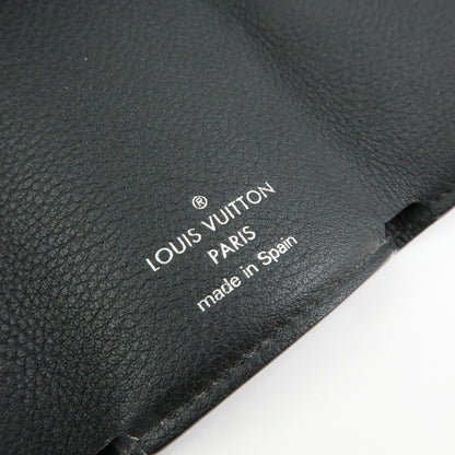 Louis Vuitton Lockmini Leather, Black, Leather, Wallet