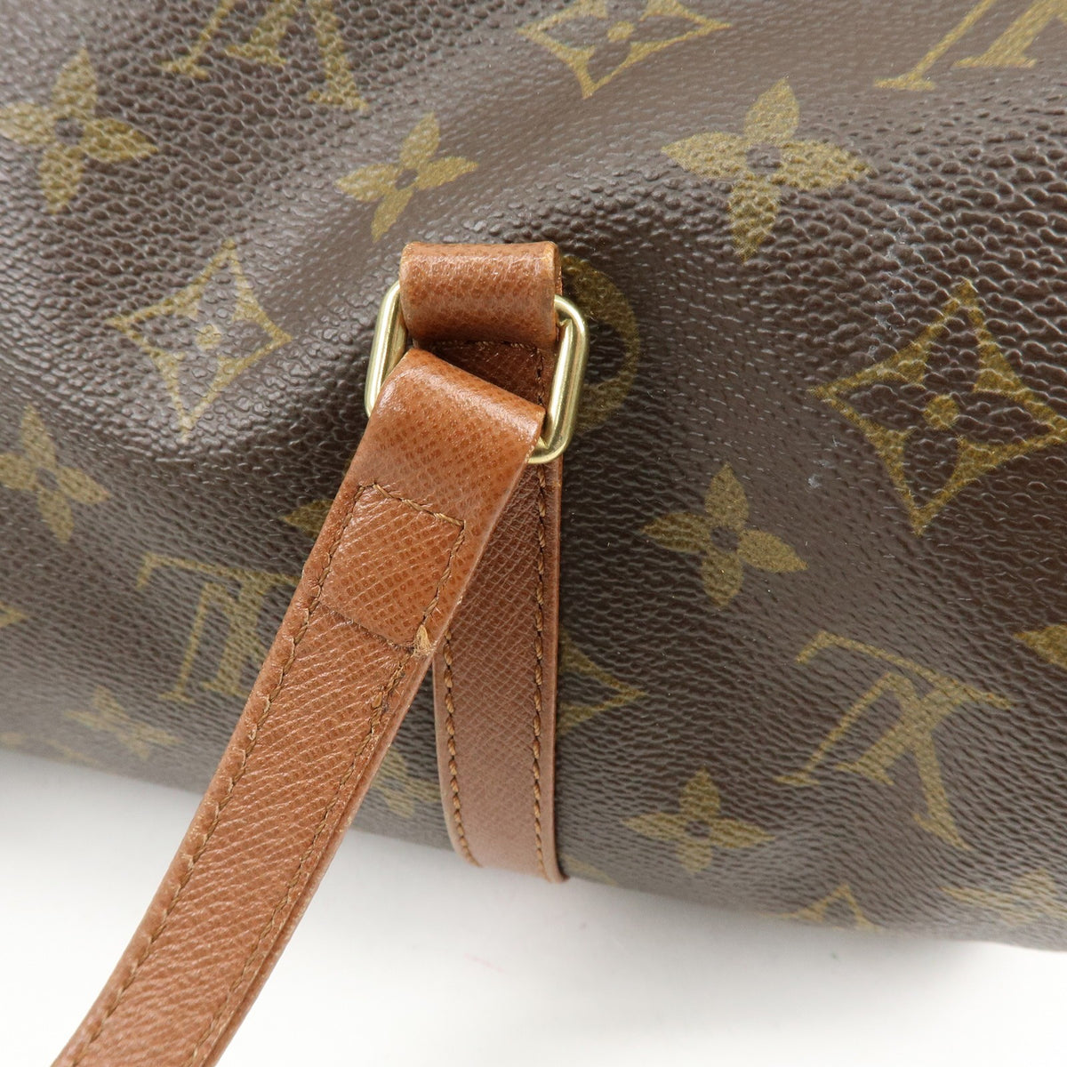 Louis Vuitton Papillon Monogram Canvas, Brown, Canvas, Handbag