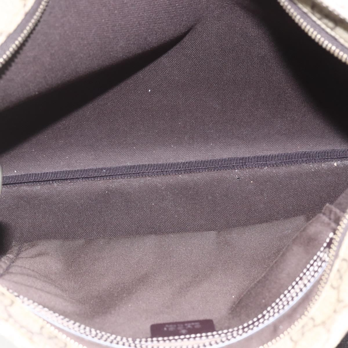 Gucci Zip Top Messenger GG Coated Canvas, Beige, Canvas, Shoulder Bag
