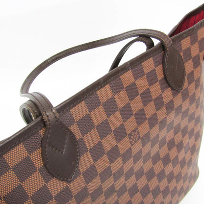 Louis Vuitton Neverfull Damier, Brown, Canvas, Tote Bag