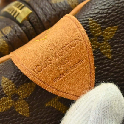 Louis Vuitton Keepall Monogram Canvas, Brown, Canvas, Travel Bag