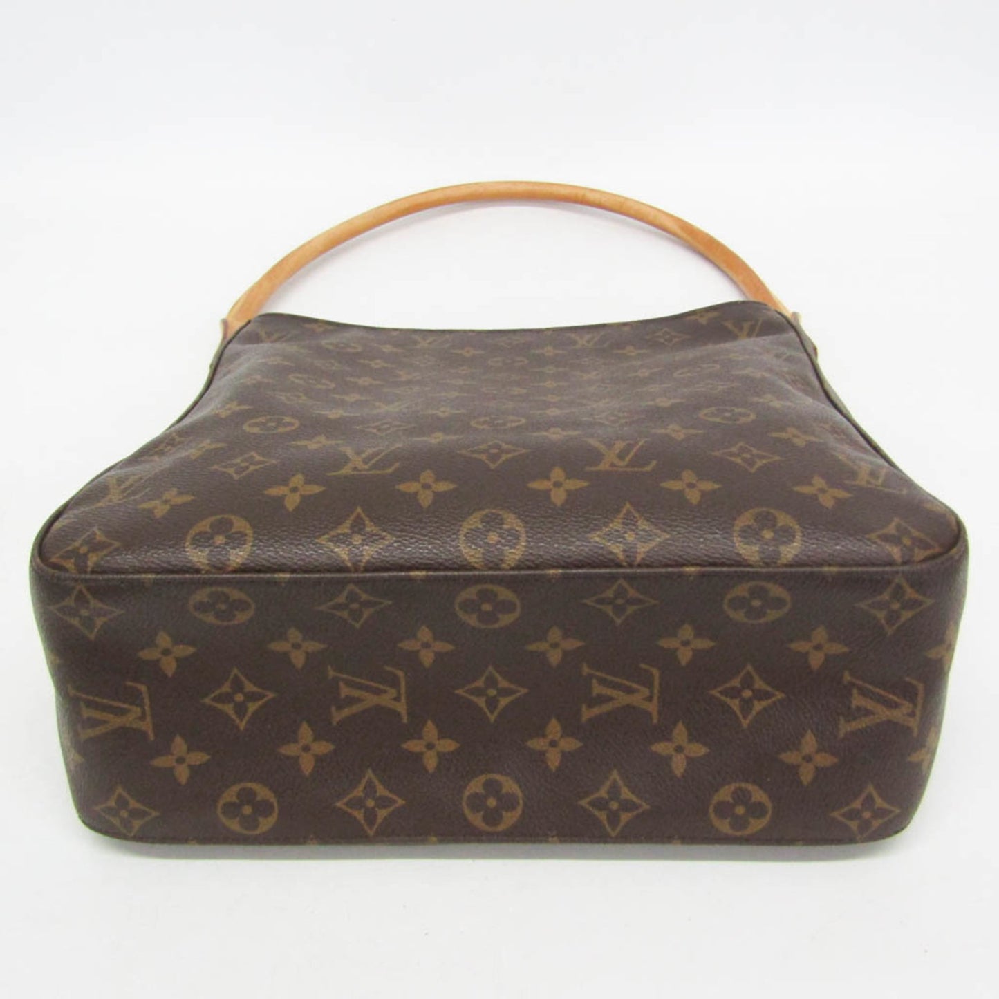 Louis Vuitton Looping Monogram Canvas, Brown, Canvas, Handbag
