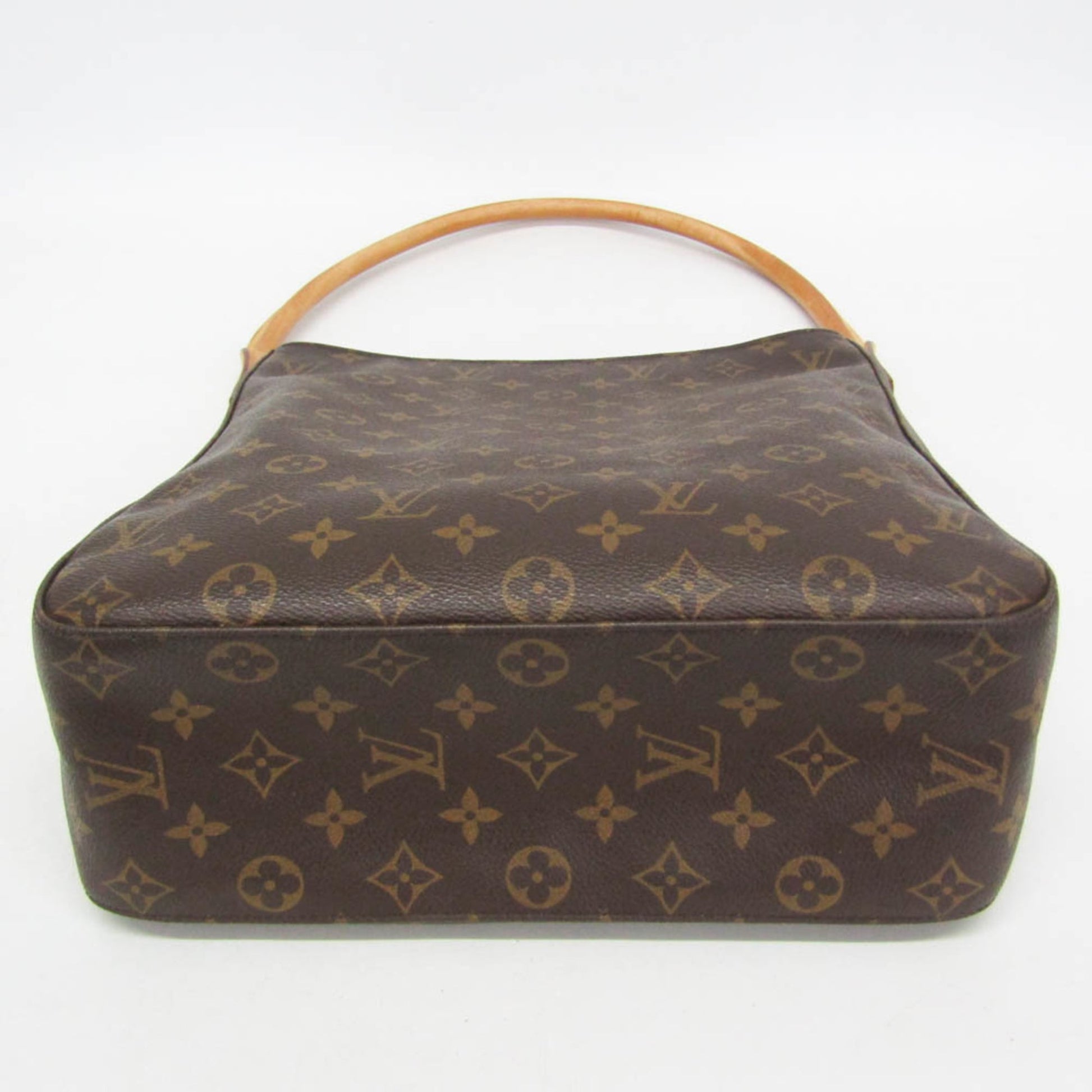 Louis Vuitton Looping Monogram Canvas, Brown, Canvas, Handbag