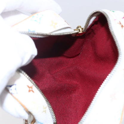 Louis Vuitton Wapity Trousse Monogram Multicolor, White, Canvas, Clutch