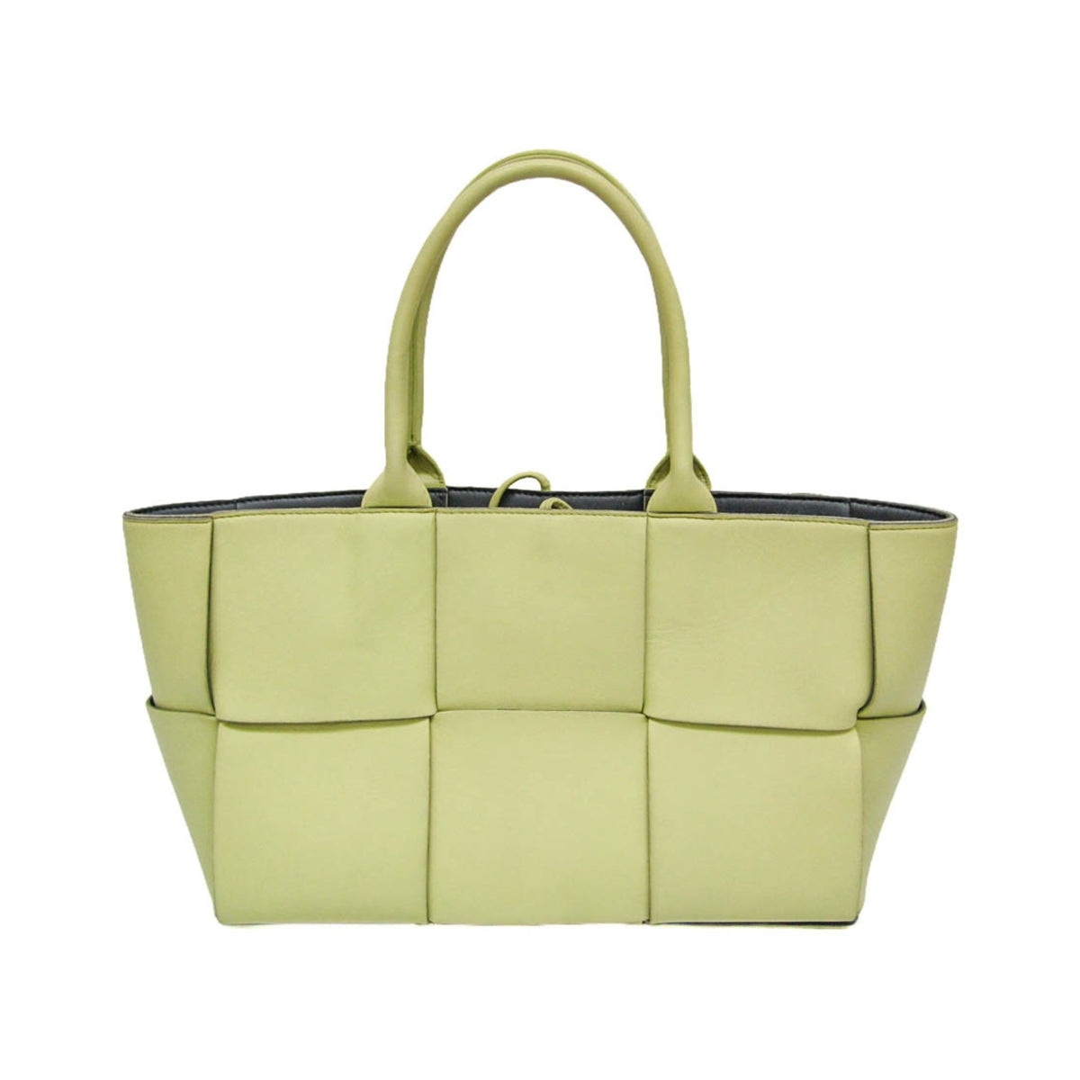 Bottega Veneta Arco Maxi Intrecciato Leather, Green, Leather, Tote Bag