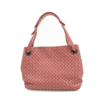 Bottega Veneta Bella Intrecciato Nappa, Pink, Leather, Tote Bag