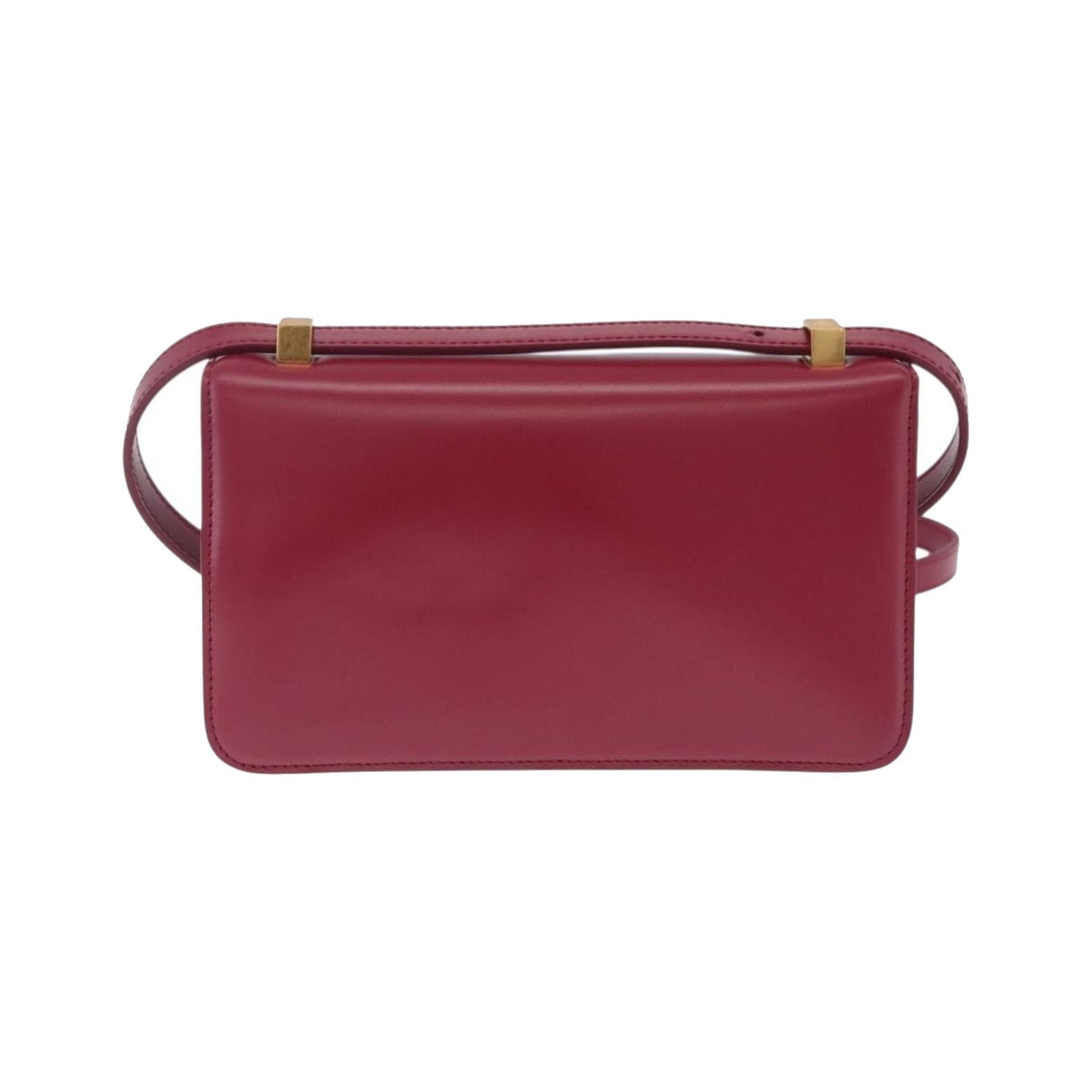Bottega Veneta BV Classic Spazzolato Leather, Red, Leather, Handbag
