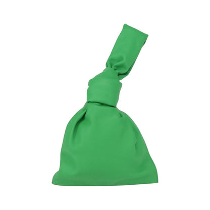 Bottega Veneta BV Twist Leather, Green, Leather, Handbag