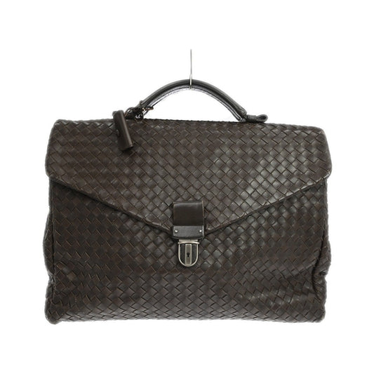 Bottega Veneta Envelope Intrecciato Nappa, Brown, Leather, Briefcase