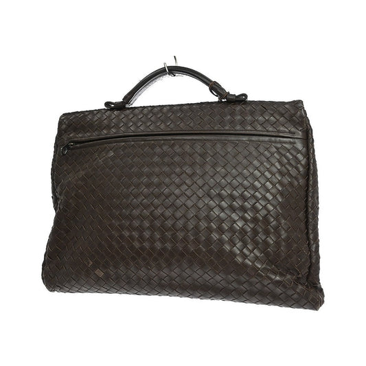Bottega Veneta Envelope Intrecciato Nappa, Brown, Leather, Briefcase