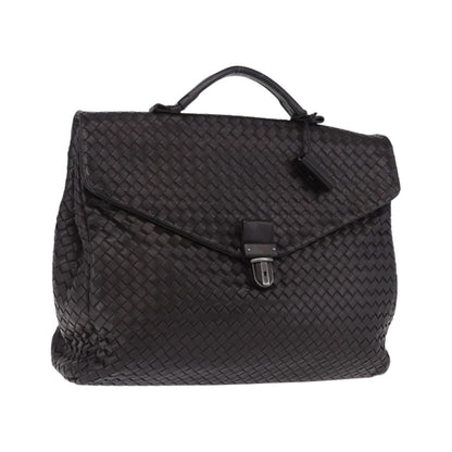 Bottega Veneta Envelope Intrecciato Nappa, Black, Leather, Briefcase