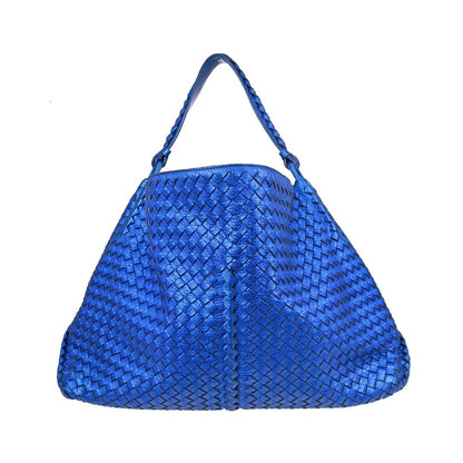 Bottega Veneta Intrecciato Handbag Intrecciato, Metallic, Leather, Handbag