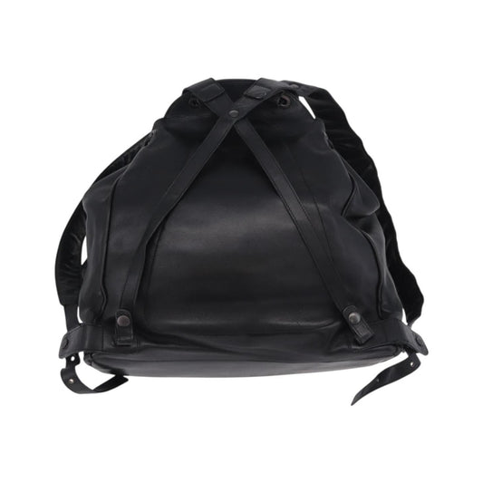 Bottega Veneta Intrecciato Leather, Black, Leather, Backpack