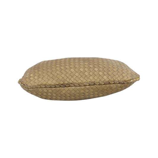 Bottega Veneta Intrecciato Leather, Gold, Leather, Handbag