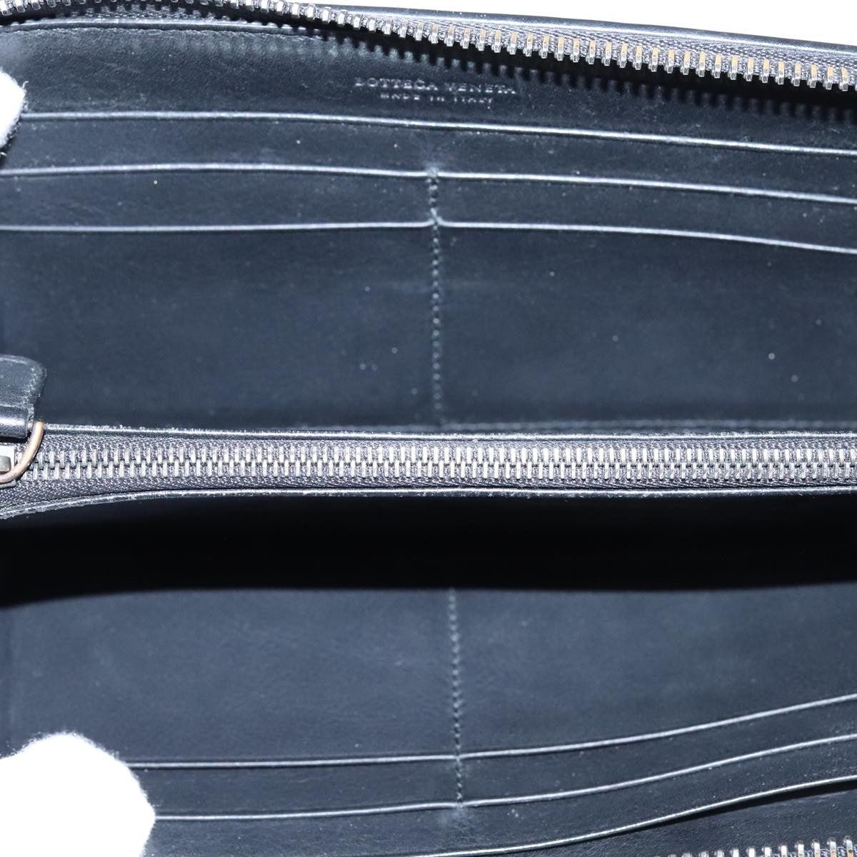 Bottega Veneta Intrecciato Long Zip Wallet - Brandsamsara