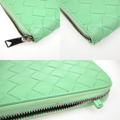 Bottega Veneta Intrecciato Long Zip Wallet - Brandsamsara