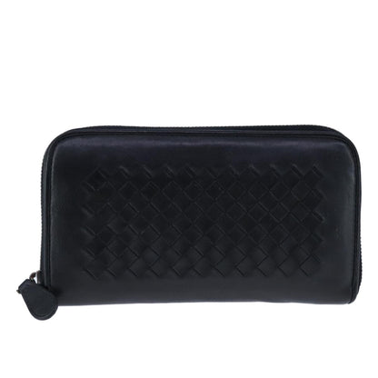 Bottega Veneta Intrecciato Long Zip Wallet - Brandsamsara