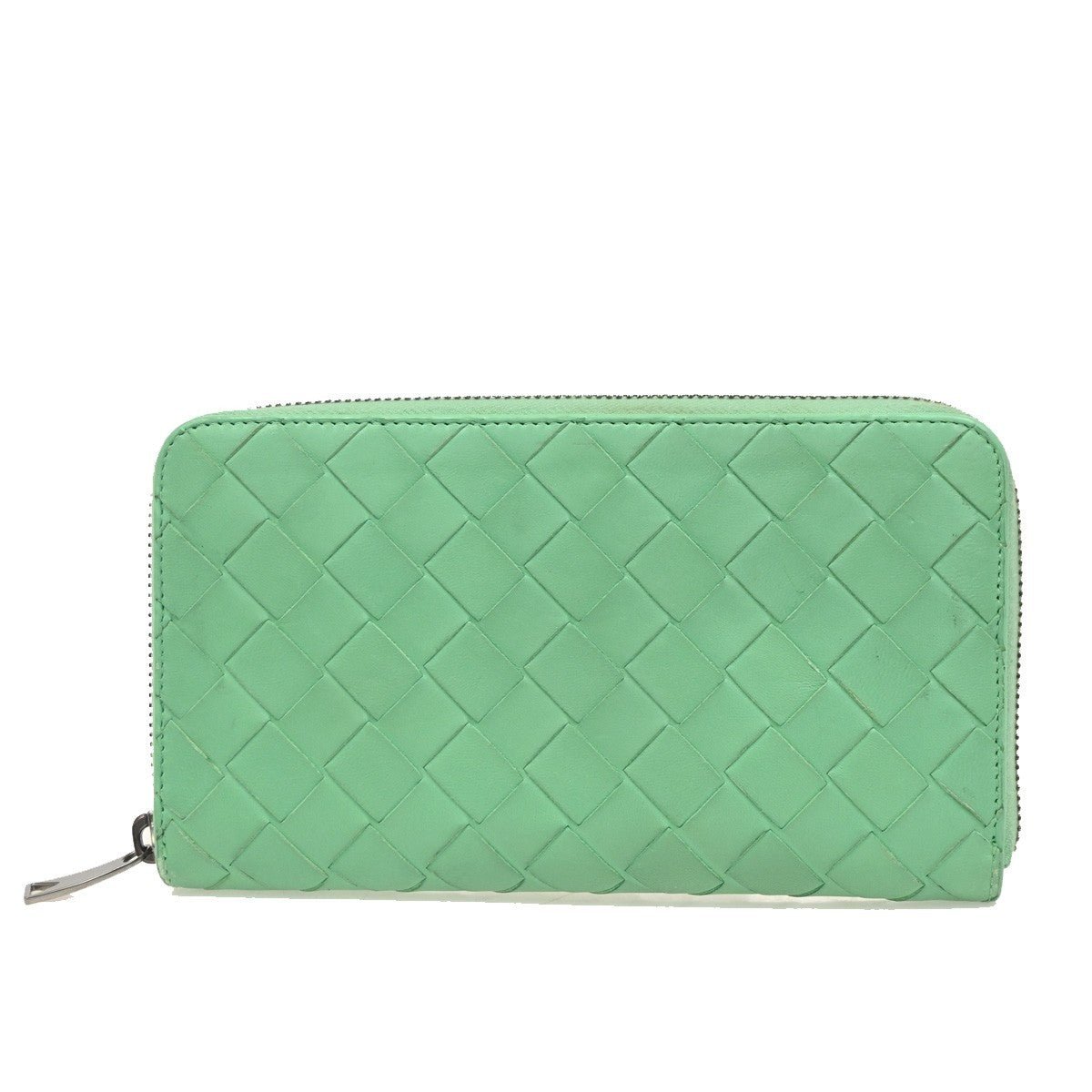 Bottega Veneta Intrecciato Long Zip Wallet - Brandsamsara