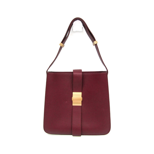 Bottega Veneta Marie Nappa Leather, Burgundy, Leather, Shoulder Bag