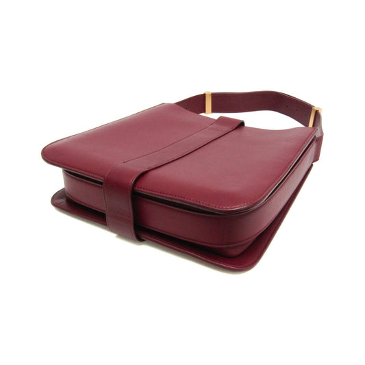 Bottega Veneta Marie Nappa Leather, Burgundy, Leather, Shoulder Bag