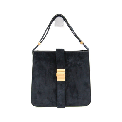 Bottega Veneta Marie Suede, Navy, Suede, Shoulder Bag