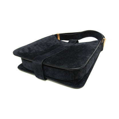 Bottega Veneta Marie Suede, Navy, Suede, Shoulder Bag