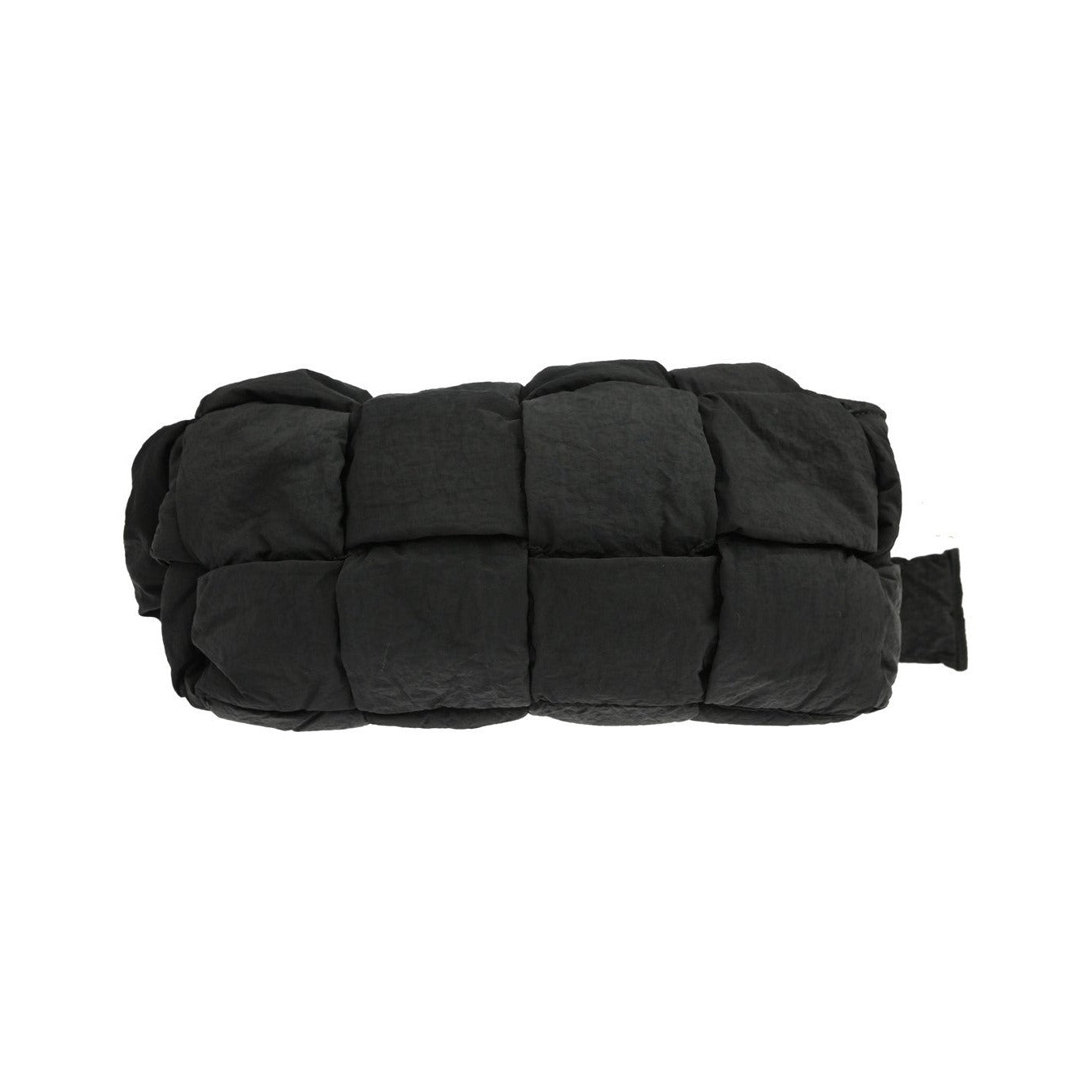 Bottega Veneta Padded Tech Cassette Intrecciato Nylon, Black, Nylon, Shoulder Bag