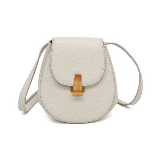 Bottega Veneta Palmellato Convertible Belt Leather, White, Leather, Handbag