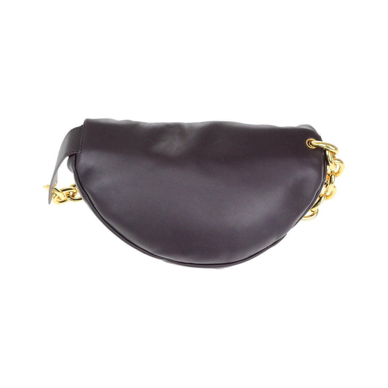 Bottega Veneta The Chain Leather, Burgundy, Leather, Bag