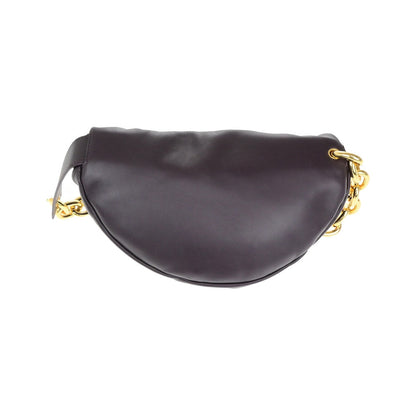 Bottega Veneta The Chain Leather, Burgundy, Leather, Bag