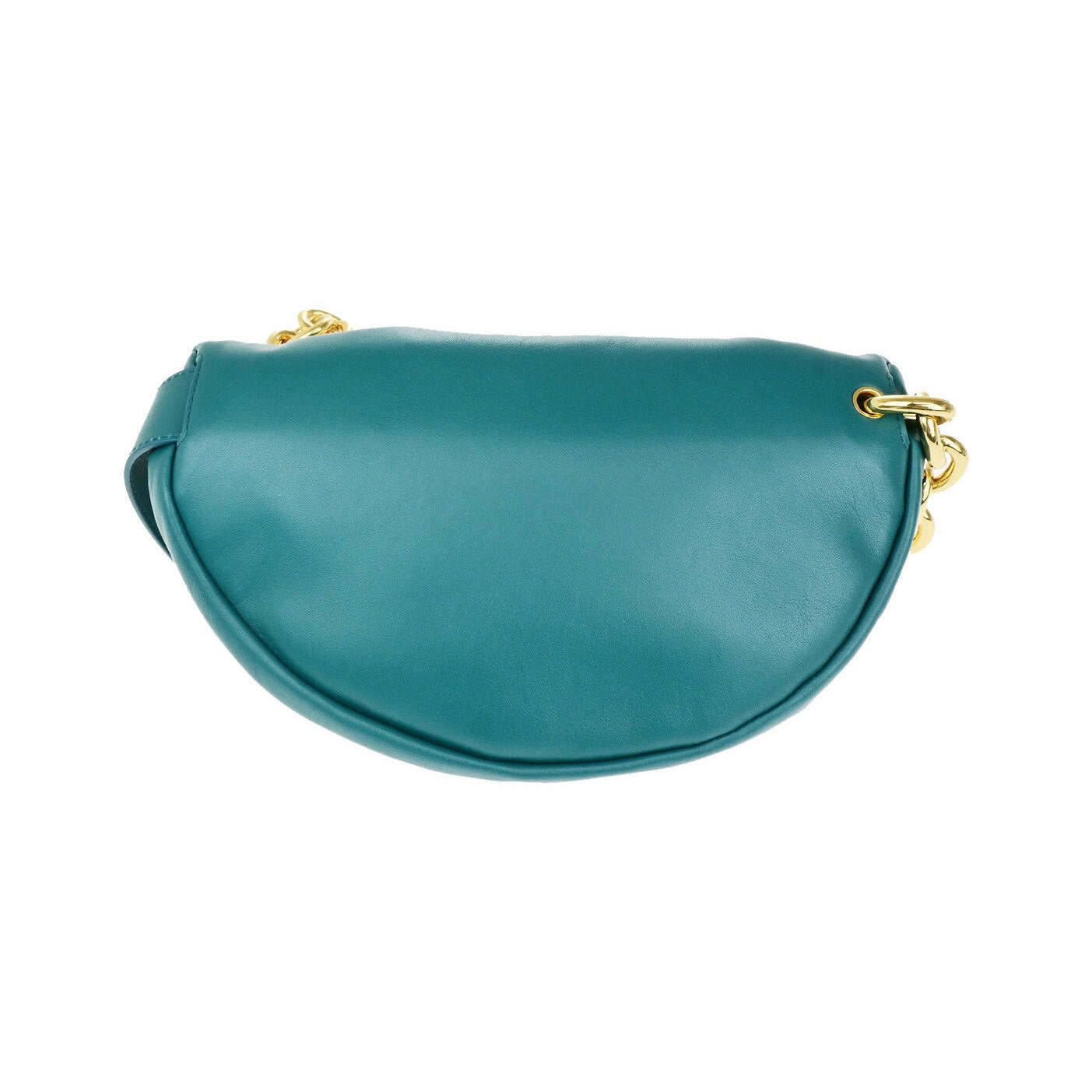 Bottega Veneta The Chain Leather, Green, Leather, Bag