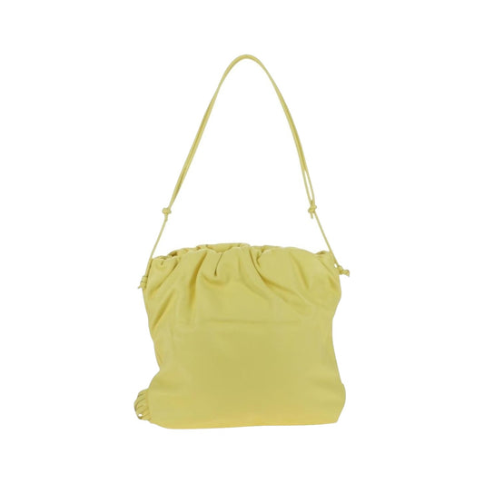 Bottega Veneta The Fringe Leather, Yellow, Leather, Clutch