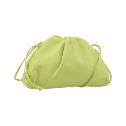 Bottega Veneta The Pouch Coin Purse Leather, Green, Leather, Clutch