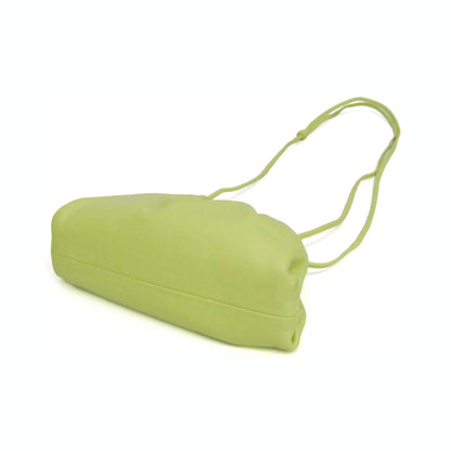 Bottega Veneta The Pouch Leather, Green, Leather, Clutch