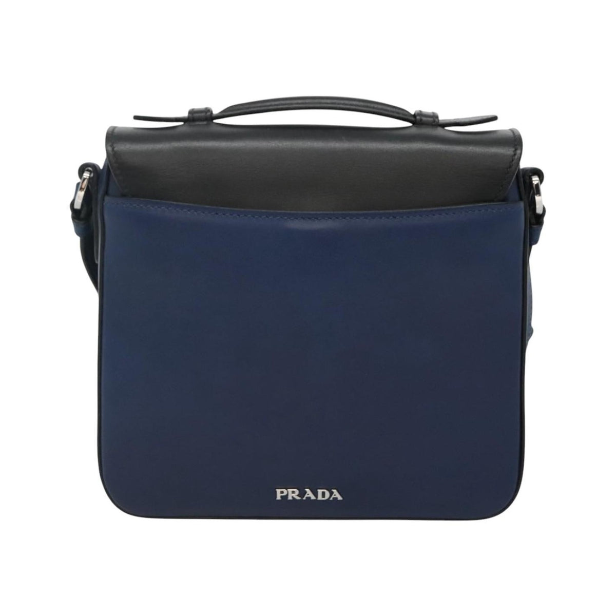 Bottega Veneta Turnlock Intrecciato Nappa, Black, Leather, Shoulder Bag