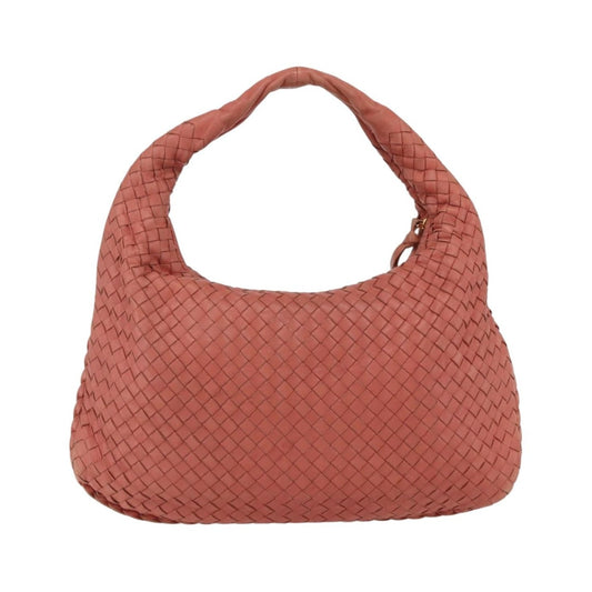 Bottega Veneta Veneta Hobo Intrecciato Nappa, Pink, Leather, Shoulder Bag