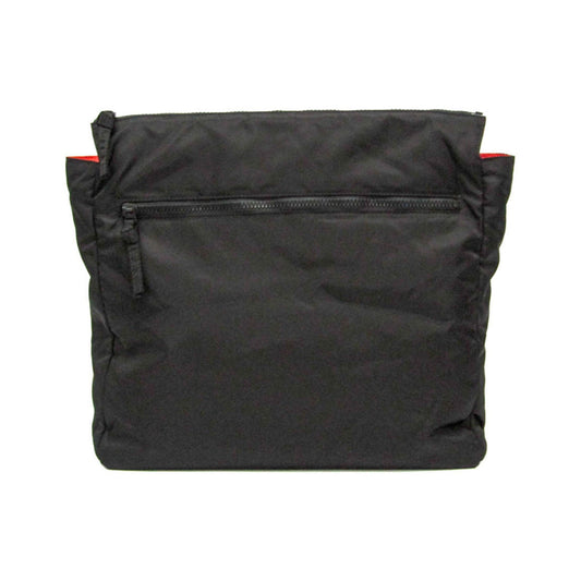 Bottega Veneta Vintage Clutch Nylon, Black, Nylon, Clutch