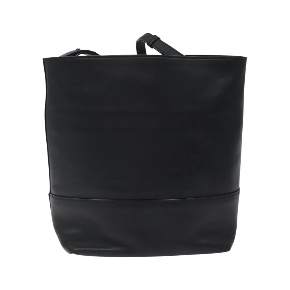 Bottega Veneta Vintage Leather, Black, Leather, Shoulder Bag
