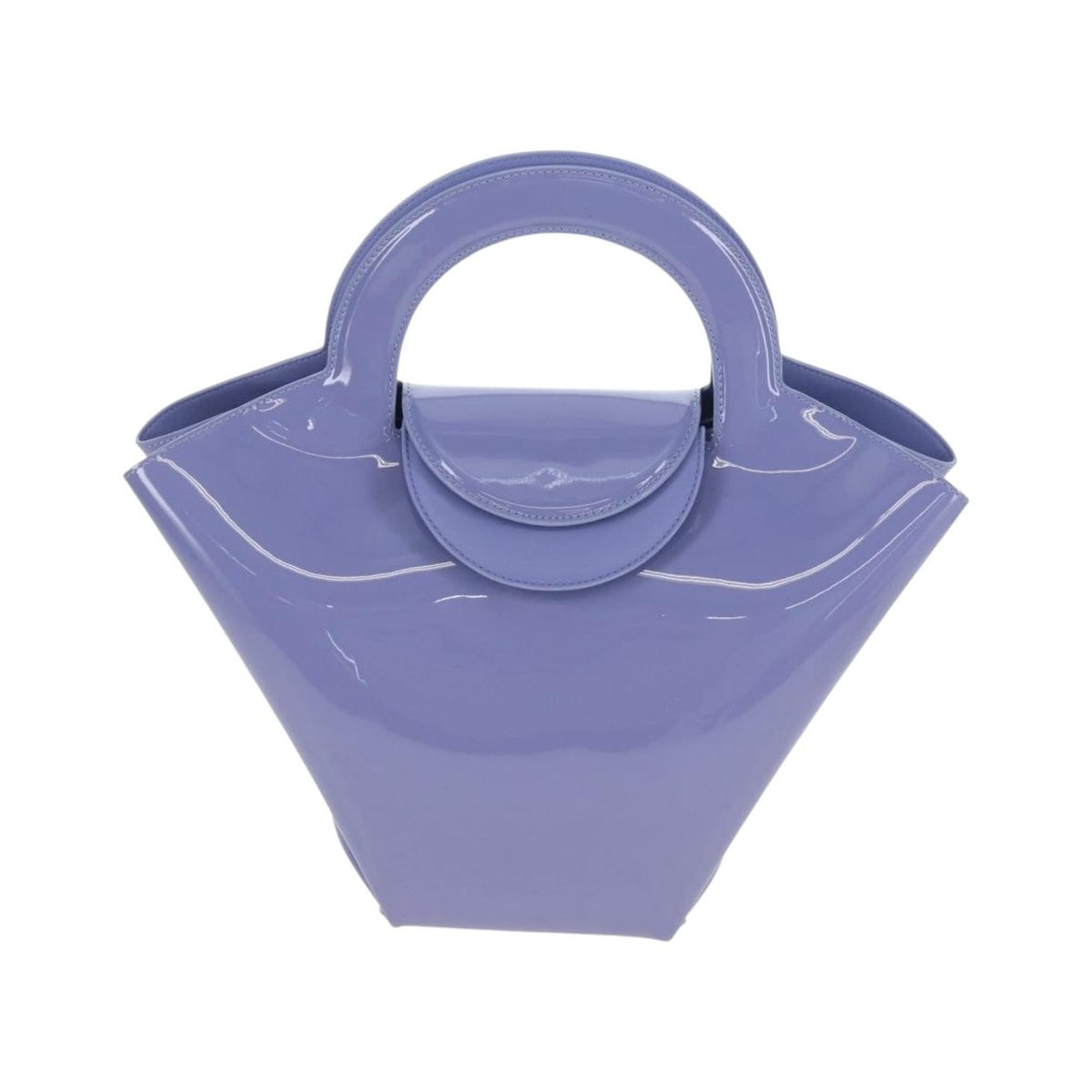 Bottega Veneta Vintage Patent leather, Purple, Patent Leather, Shoulder Bag