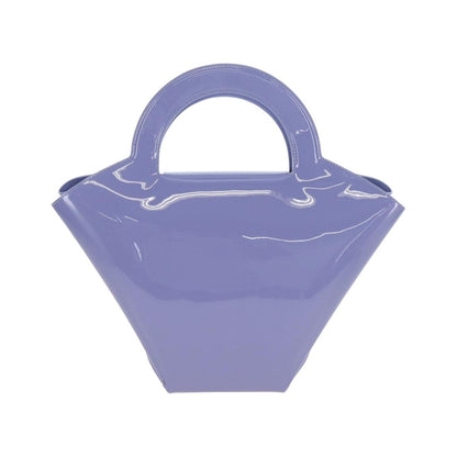 Bottega Veneta Vintage Patent leather, Purple, Patent Leather, Shoulder Bag