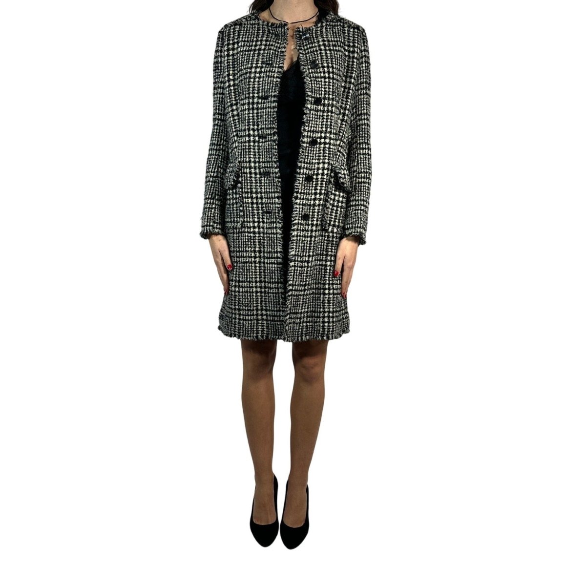 BROOKS BROTHERS Tweed Fringe Coat - Brandsamsara