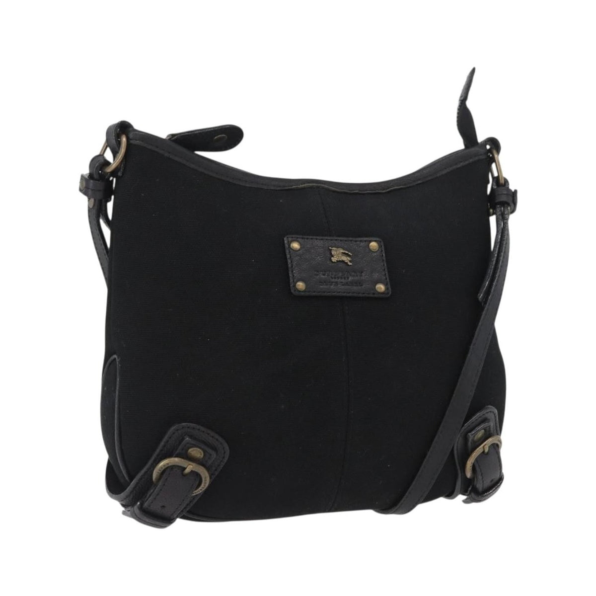 Burberry Blue Label Canvas, Black, Canvas, Shoulder Bag
